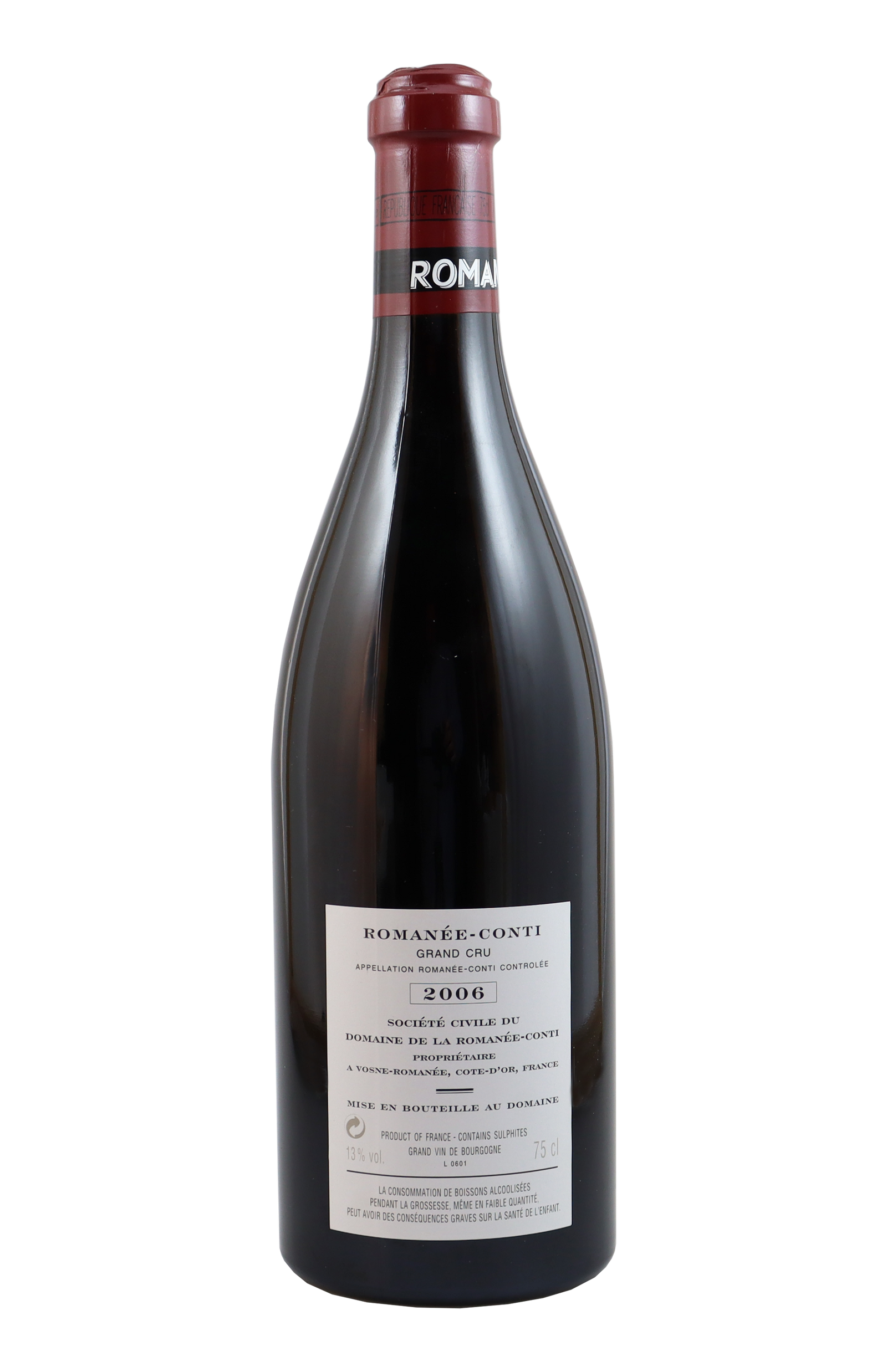 ROMANÉE-CONTI 2006 2006 Domaine de la Romanée-Conti Romanée-Conti - CellarTracker